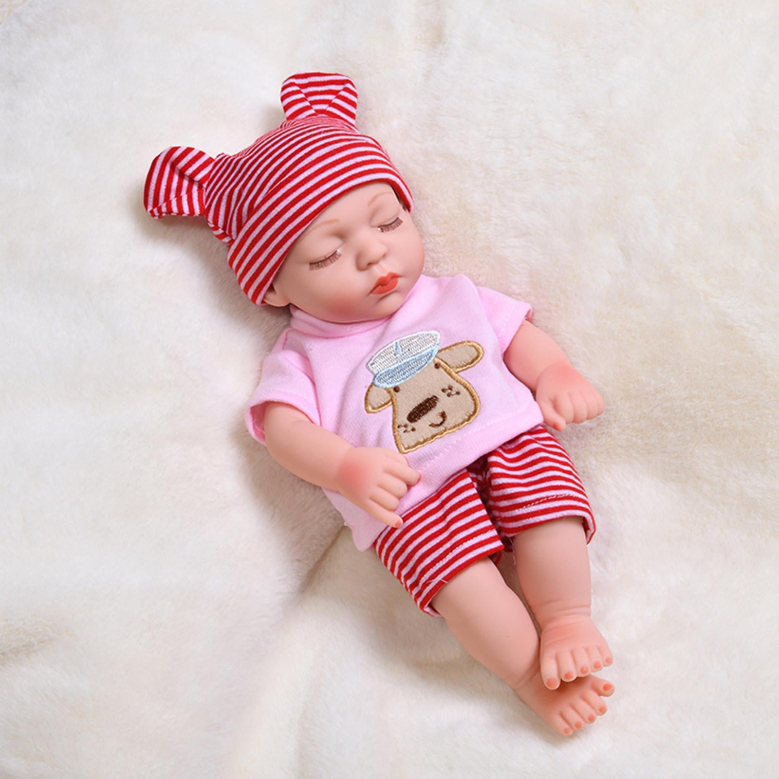 Milaget Handmade Baby Doll Clothes Costumes Pajamas for 30cm Baby Dolls Style4