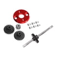 thumbnail image 4 of Kokiya 1/12 RC Car Motor Pinion Gear Gearbox Set Replaces for MN78 MN82 1/12 RC Car Red, 4 of 9