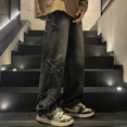 thumbnail image 3 of Pantalones vaqueros Vibe de estilo americano para hombre, pantalón de pierna recta, informal, marca de moda, Hip Hop, estrella, marca europea, 3 of 5