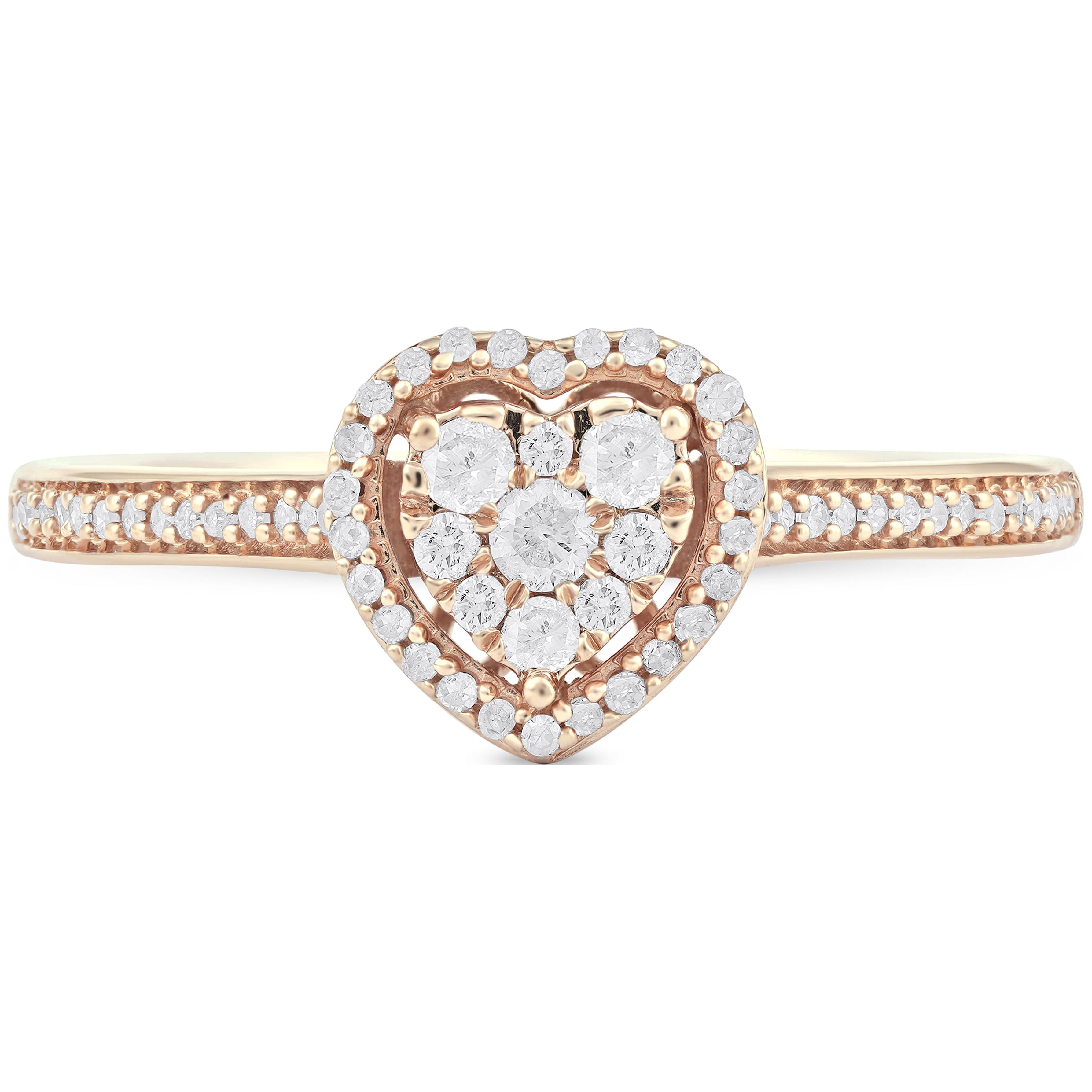 2ct Heart Cut Diamond Ring with Gold, Latest Design