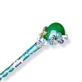 thumbnail image 4 of Horquilla de cloisonné para mujer, estilo retro, diseño de imitación de jade, horquilla antigua, 4 of 6