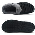 thumbnail image 4 of Unisex Garden Clogs House Slippers Fur Lined Winter Breathable Walking Garden Shoes Warm Non-Slip Mule FootwearMule Footwear, 4 of 8