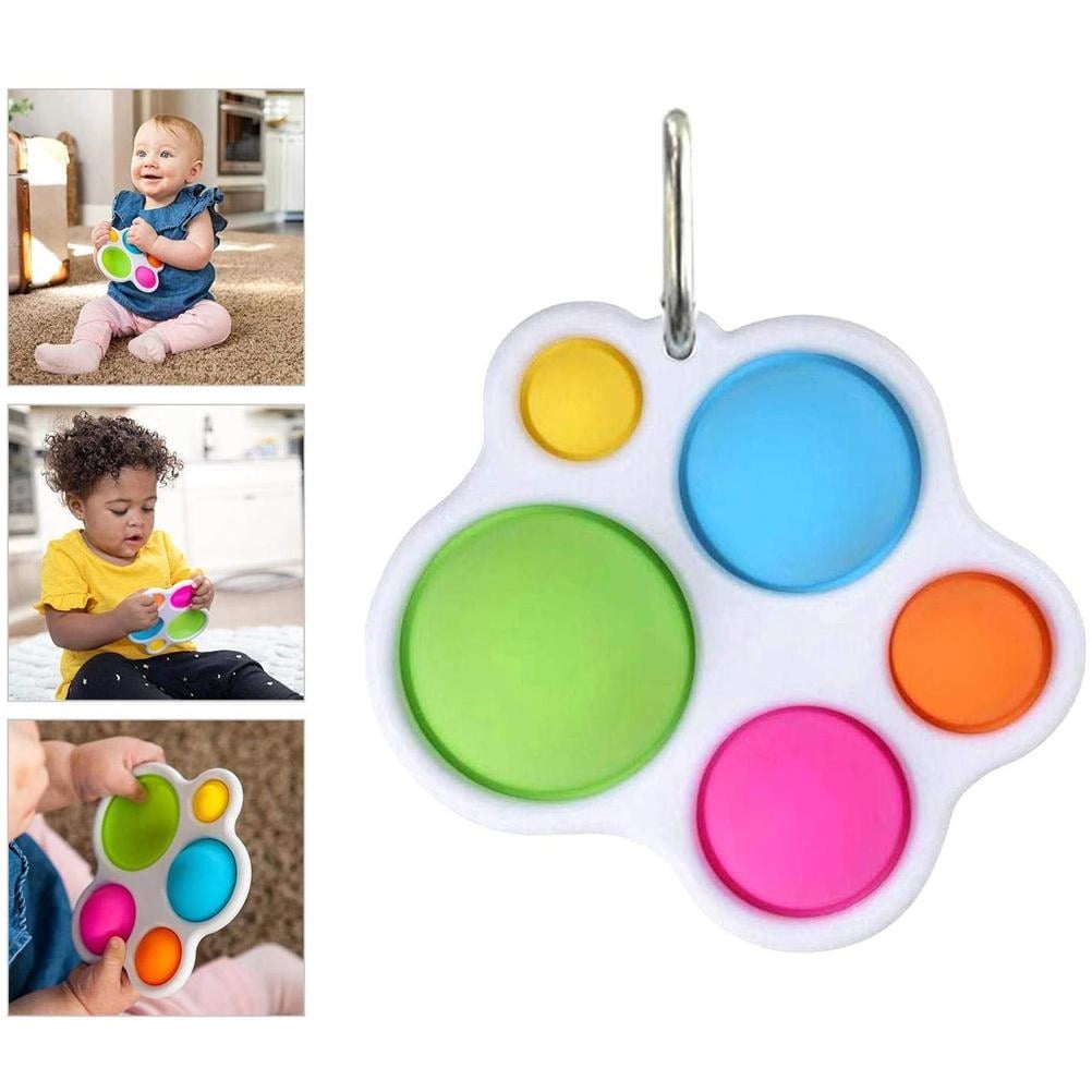 Edmirfun Set De 64 Fidget Toys – Anti-Stress Sensoriel – Dinosaures, Crabes, Bulles – Cadeau Enfants Autisme TDAH