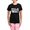With Pink Camo Pant, variant on - SISTER BEAR Pajamas - Women's Short Sleeve Print T-Shirt and Pants Dark Cotton Pajama Set