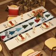 thumbnail image 1 of Feltree Waterproof Christmas Table Runner 72" x 13" for Coffee Table Long Table Festive Home Decor Durable Polyester Holiday Decoration, 1 of 8