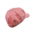thumbnail image 4 of Cotton Elastic Newsboy Cap- Lt Pink, 4 of 5