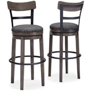 Signature Design by Ashley Casual Caitbrook Bar Height Bar Stool Gray