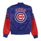 thumbnail image 2 of STARTER - Chaqueta para hombre de los Chicago Cubs, azul, pequeña, 2 of 2