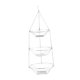 thumbnail image 3 of Cesta colgante de frutas de 3 niveles, soporte decorativo para encimera, cesta organizadora colgante Embalaje en bolsa, 3 of 9