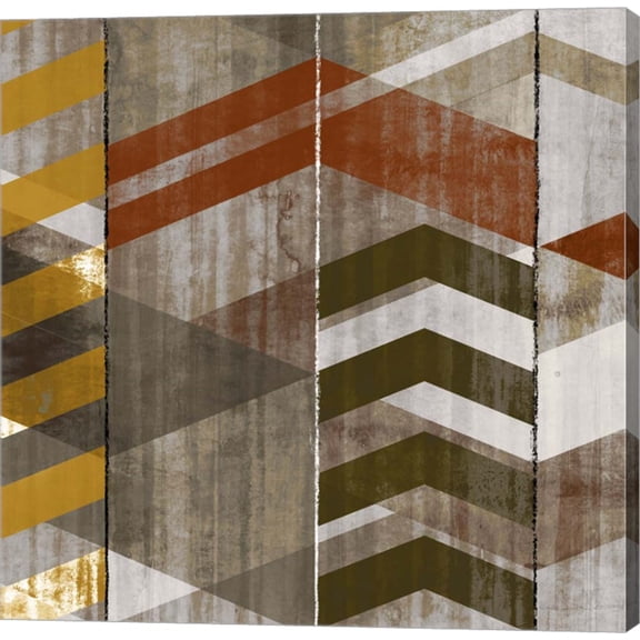 Great Art Now Chevron Serenade II by Edward Selkirk Canvas Wall Art
