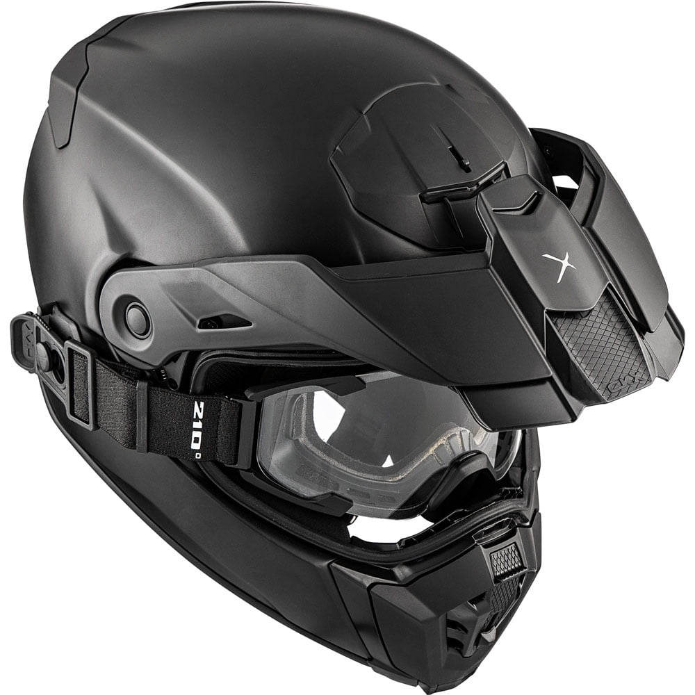 CKX Atlas Motorcycle Full Face Helmet Solid Matte Black 514825