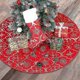 thumbnail image 1 of 120CM Christmas Tree Skirt, Christmas Tree Mat with Christmas Stocking, Christmas Tree Stand Cover Red Christmas Tree Skirt, Christmas Tree Decoration, 1 of 2