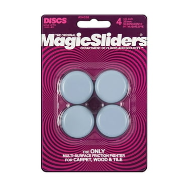 Magic Sliders 04038 Adhesive Floor Slide, 1-1/2"