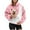 Pink, variant on Women Hoodie With Pet Pouch Pullover Pet Carrier Sweater Fashionable Long Sleeve Oversized Pocket Pet Pocket Holder Top Warm Fall Winter Clothes
