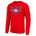 thumbnail image 2 of Men's Starter Red New York Giants Team Mesh Print Graphic Long Sleeve T-Shirt, 2 of 3