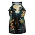 thumbnail image 3 of Cat Moon Jungle Women's Loose Round Neck Summer Sleeveless Vest, 3 of 6