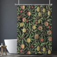 thumbnail image 3 of Victorian William Morris Original Design Vintage Shower Curtain Furniture Bathroom Fabric Decorations Washable Shower Curtain with Hooks, 3 of 8