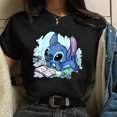 thumbnail image 5 of Camiseta gótica de punto de Disney con dibujos animados divertidos para mujer, camiseta de Lilo Stitch, camiseta gráfica, camisetas de Hip Hop, ropa femenina, 5 of 5