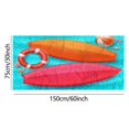 thumbnail image 4 of Moocorvic Microfiber Beach Towels Oversized Turkish Beach Towel Beach Blanket Pool Towels Beach Toys Beach Accessories,Quick Drying,Lightweight & Durable,for Swim,Yoga,Gym, 4 of 4