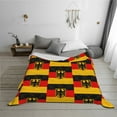 thumbnail image 6 of Flag Of Germany Warm Cozy Plush Throw Blanket for Couch Bed Sofa 60"x50", 6 of 7