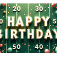 thumbnail image 4 of Decorative Design Birthday Banner Sports Theme Happy Birthday Banner for Birthday Party Celebration Event Decoration, 4 of 8