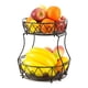 thumbnail image 4 of Toystoory Cesta de frutas de niveles, cesta de Picnic de Metal, soporte de verduras para cocina, caja de pan, organizador de almacenamiento para el Organizadores de utensilios de cocina Toystoory HA006692-00B, 4 of 6