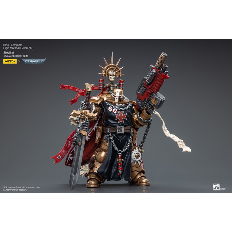 JoyToy - Warhammer 40K - Black Templars: High Marshal Helbrecht 1