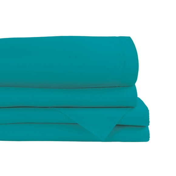Juego De Sábana Percal Esmeralda King Size