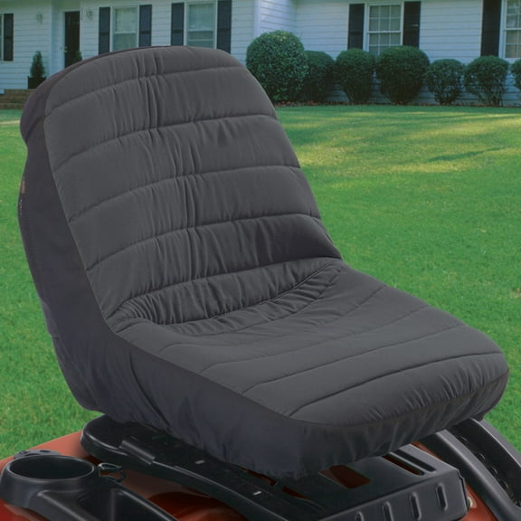 Classic Accessories Deluxe Tractor Seat Cover, Fits Seats 16.5" - 18"H, Large