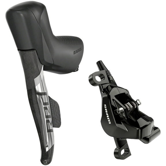 SRAM RED eTap AXS HRD Shift/Brake Lever and Hydraulic Disc Caliper - Left/Front, Direct Post Mount, 950mm Hose, Black,