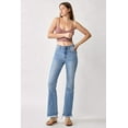 thumbnail image 4 of Risen Jeans - High-Rise Full-Length Flare Jeans with Vintage Frayed Hem (30.5" Inseam) - RDP1277, 4 of 10