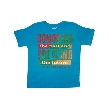 

Inktastic Honoring the Past and Creating the Future Red Green Yellow Gift Toddler Boy or Toddler Girl T-Shirt