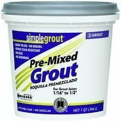 Custom PMG09QT 1-Quart Simple Premium Grout, Natural Gray by CUSTOM