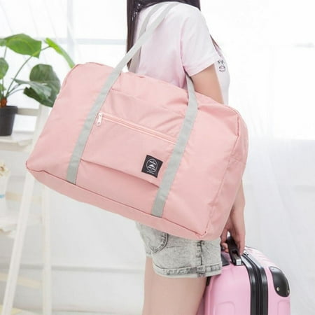 ZeAofa Foldable Large Duffel Bag Luggage Storage Bag Waterproof Travel Pouch Tote (Best Travel Duffel Bag)