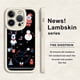thumbnail image 1 of Proteja su iPhone con una elegante funda de goma TPU a prueba de golpes con un moderno patrón de dibujos animados, 1 of 4