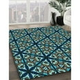 thumbnail image 2 of Ahgly Company Indoor Rectangle Patterned Charcoal Black Area Rugs, 5' x 8', 2 of 6