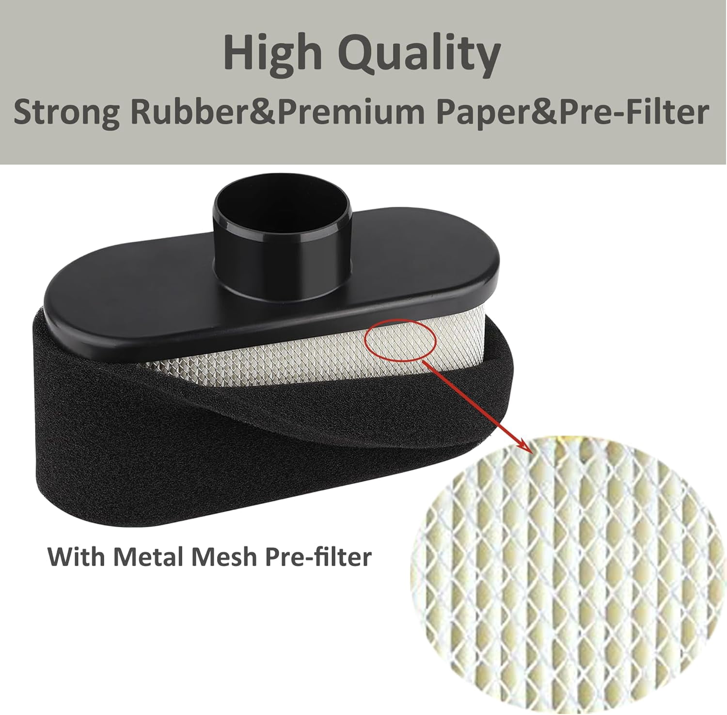Air Filter Tune Up Kit Compatible with Husqvarna Z254F Parts,Gravely Zero Turn Mower Accessories Parts.Oil Filter for Kawasaki FR691V RF651V FR730V FS481V FS541V FS600V FS730V 49065-7007