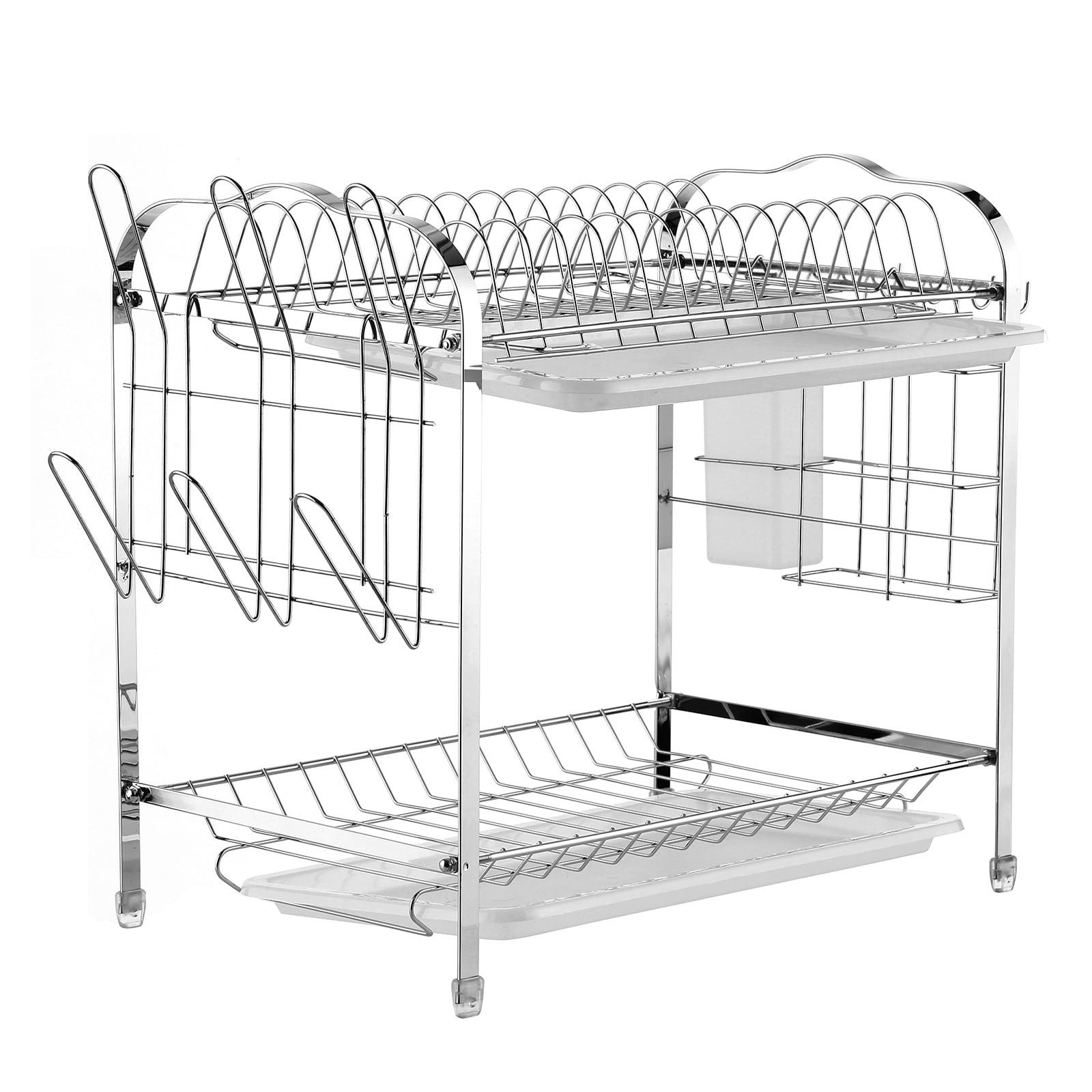 Carbon Steel Dish Rack Storage Rack for Dishes Kitchen Rack Kitchen Sink Drying Shelf Bowl