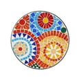 thumbnail image 5 of GDF Studio French Country Outdoor Side Table with Mosaic Ceramic Top and Metal Base, Blossom, 5 of 10