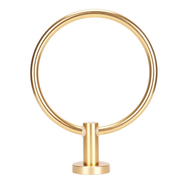 Anneau Porte-Serviette en Aluminium Moderne Rond pour Salle de Bain Balcon Hôtel