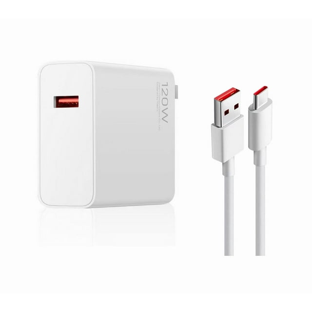 Cargador rápido de 120 W para Xiaomi 14 13 12 12t 12s Pro Lite compatible 67W Redmi Note K60 K50 12