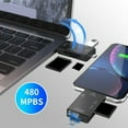 thumbnail image 4 of WINDLAND 6 in 1 USB C MicroUSB SDTF Memory Card Adapter for Easy File Transfer, 4 of 11