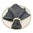 thumbnail image 4 of Anneaux de Serviette Ensemble de 12, Imitation Perle Strass Perle Porte-Bague de Serviette Perlée pour Dîner Table Décoration Fête, Mariage, 4 of 5