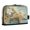 Starfish with Flowers, variant on Standing Pencil Case with Base Large Capacity Stationery Pouch Pen Bag with Zipper for Women Men Dragonflies with White Daisies