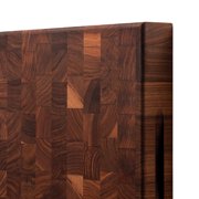 John Boos CCB Reversible Wood Chopping Board, 18 x 12 x 1 3/4, Walnut