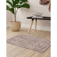 thumbnail image 6 of Rugs.com Eco Traditional Collection Rug – 2' x 3' Dusty Rose Medium Rug Perfect For Entryways, Kitchens, Breakfast Nooks, Accent Pieces, 6 of 9