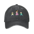 thumbnail image 4 of ZICANCN Cute Children Doodle Adjustable Baseball Cap Women , Hats for Men Adult Washed Cotton Denim Baseball Caps Fashion, 4 of 8