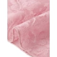 thumbnail image 5 of Agnes Orinda Women's Plus Size Guest Dress Ruffled Short Sleeves Mesh Embellishment Evening Gowns Formal Party Maxi Dresses with Belt 3X Light Pink, 5 of 6