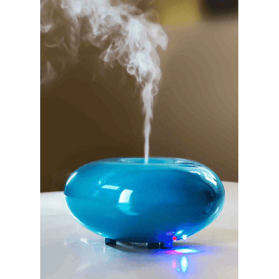 MIZU Aromatic Diffuser with Ultrasonic, LED Mood Light, Auto Shut-Off BLUE