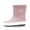 Pink, variant on Kids Insulated Rain Boots – Waterproof, Non-Slip Natural Rubber Rain Boots with Soft Warm Lining(Pink)